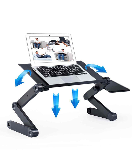 Adjustable Laptop Stand, RAINBEAN Laptop Desk with 2 CPU Cooling USB Fans for Bed Aluminum Lap Workstation Desk with Mouse Pad, Foldable Cook Book Stand Notebook Holder Sofa,Amazon Banned - Artiloom Computer & Office 59.50 Adjustable Laptop Stand, RAINBEAN Laptop Desk with 2 CPU Cooling USB Fans for Bed Aluminum Lap Workstation Desk with Mouse Pad, Foldable Cook Book Stand Notebook Holder Sofa,Amazon Banned - undefined