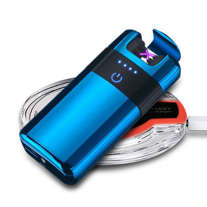 Wireless Charging Dual Laser Induction  Lighter