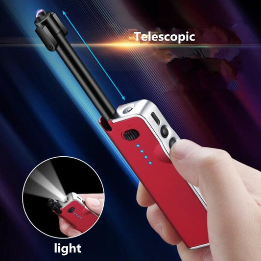 Telescopic Charging  Lighter With Lamp Trolley