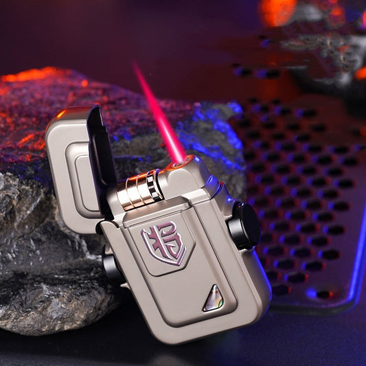 Fingertip Gyro Electronic Induction Lighter Windproof