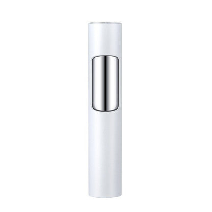 Creative Blue Flame Straight Into Windproof Inflatable Cylindrical Lighter