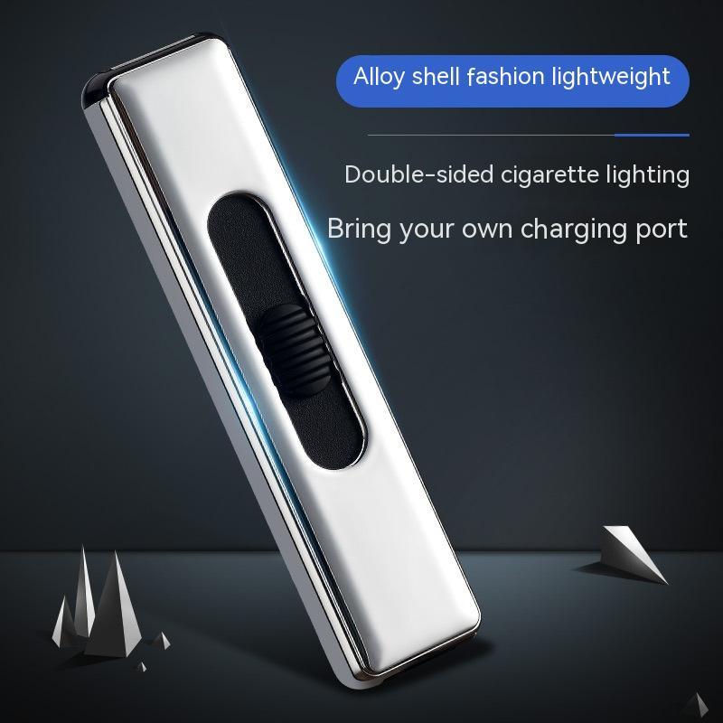 Windproof USB Double-sided Cigarette Lighter