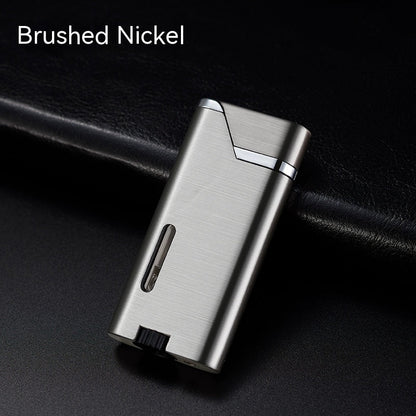 Visual Air Hole Direct Punching Windproof Lighter