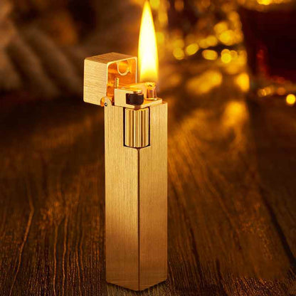 Vintage Pure Copper Kerosene Lighter Men's Gift