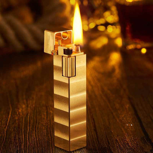Vintage Pure Copper Kerosene Lighter Men's Gift