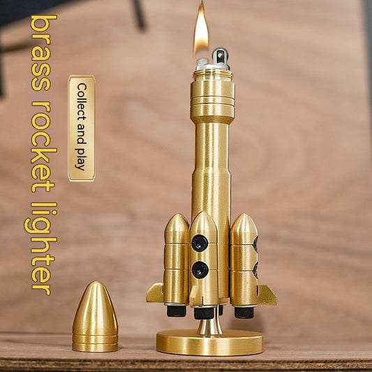 Pure Copper Rotary Rocket Kerosene Lighter