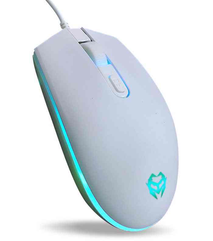 Colorful Crystal Luminous Wired Keyboard Mouse Set - Artiloom Computer & Office 13.10 Colorful Crystal Luminous Wired Keyboard Mouse Set - undefined