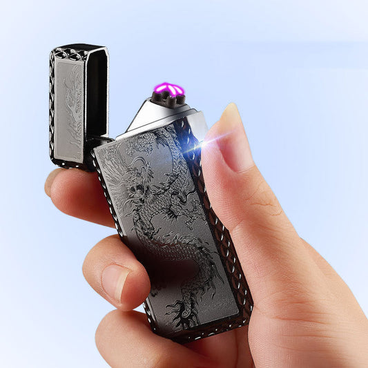 Alloy Body Double Plating Process Cigarette Lighter