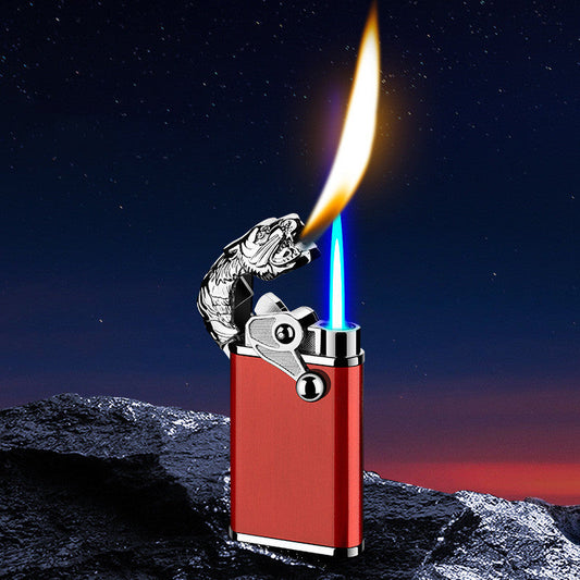 Tiger Double Fire Inflatable Windproof Lighter