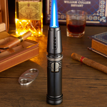 Windproof Electronic Inflatable Cigar Lighter