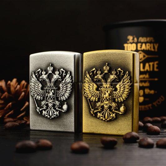 Embossed High-end Gift Flame Lighter