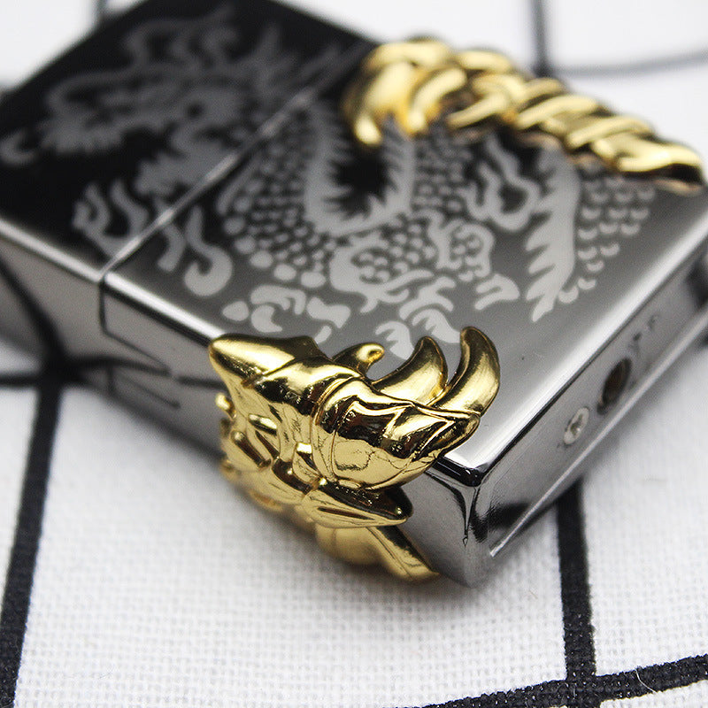 Dragon Claw Grinding Wheel Flame Lighter