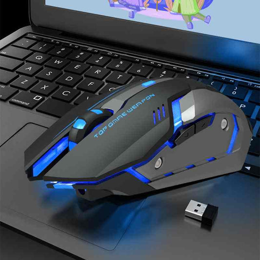 Wireless Charging Silent Gaming Mouse Machinery - Artiloom Computer & Office 26.61 Wireless Charging Silent Gaming Mouse Machinery - undefined