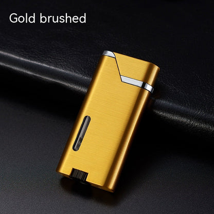Visual Air Hole Direct Punching Windproof Lighter